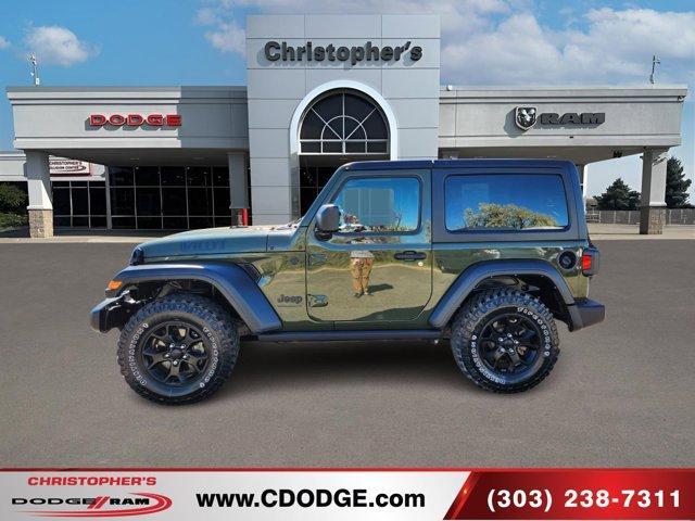 used 2021 Jeep Wrangler car, priced at $29,968