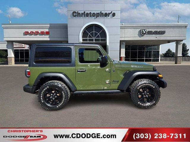 used 2021 Jeep Wrangler car, priced at $29,968