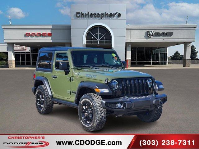 used 2021 Jeep Wrangler car, priced at $29,968