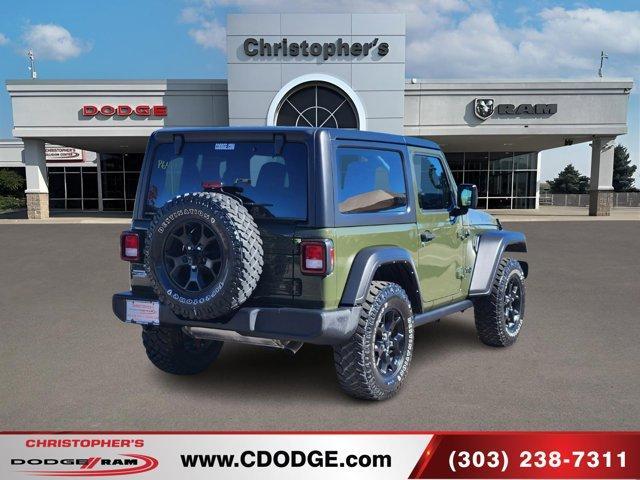 used 2021 Jeep Wrangler car, priced at $29,968