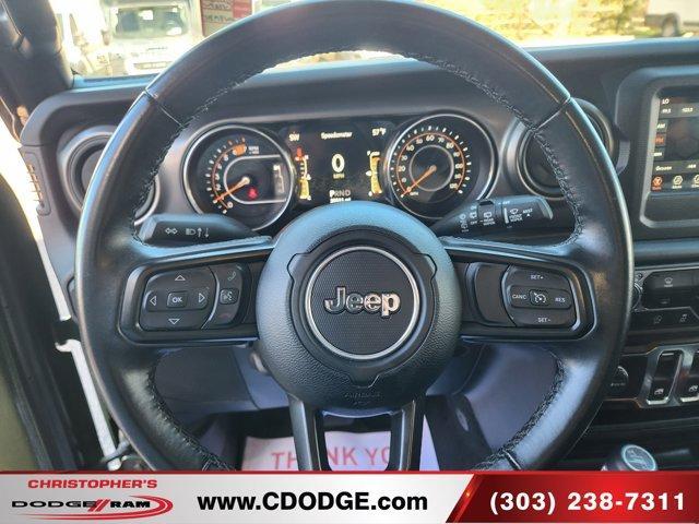 used 2021 Jeep Wrangler car, priced at $29,968