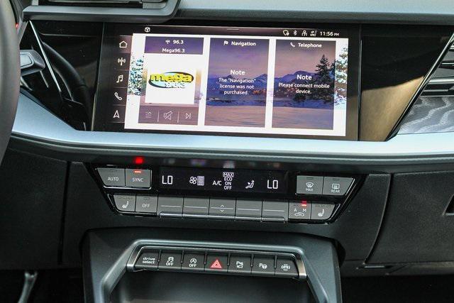 new 2025 Audi A3 car, priced at $43,540