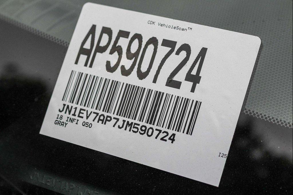 used 2018 INFINITI Q50 car, priced at $18,988