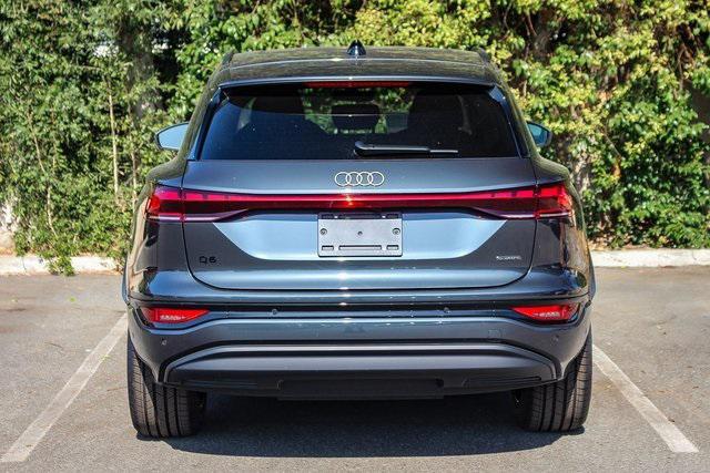 new 2025 Audi Q6 e-tron car, priced at $65,652