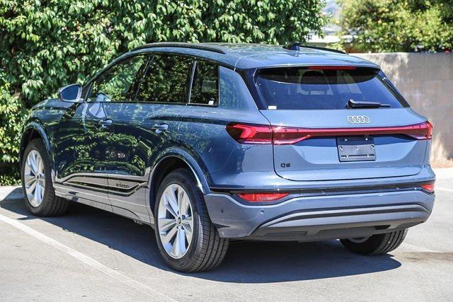 new 2025 Audi Q6 e-tron car, priced at $60,094