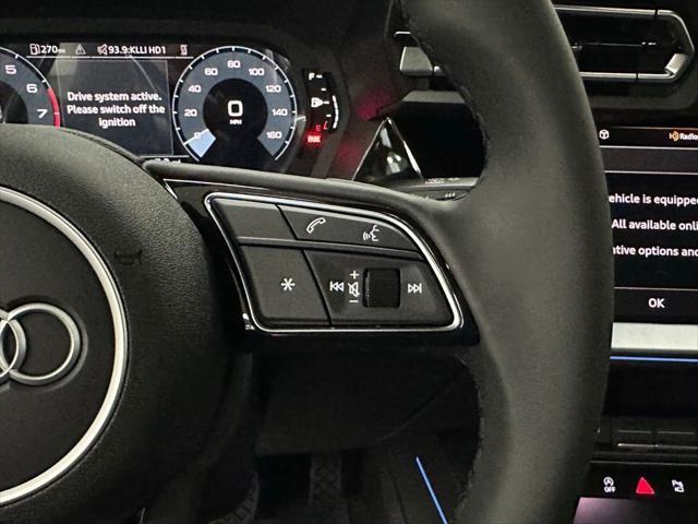 new 2025 Audi A3 car, priced at $41,790