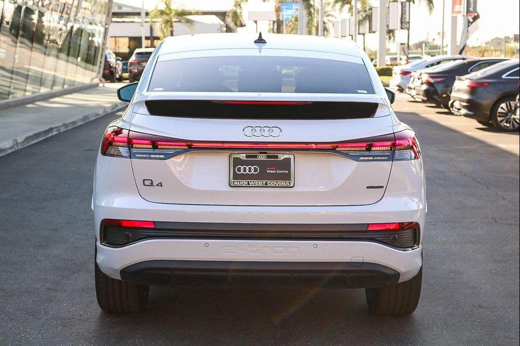 used 2024 Audi Q4 e-tron Sportback car, priced at $30,987