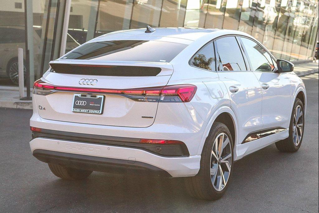used 2024 Audi Q4 e-tron Sportback car, priced at $30,987