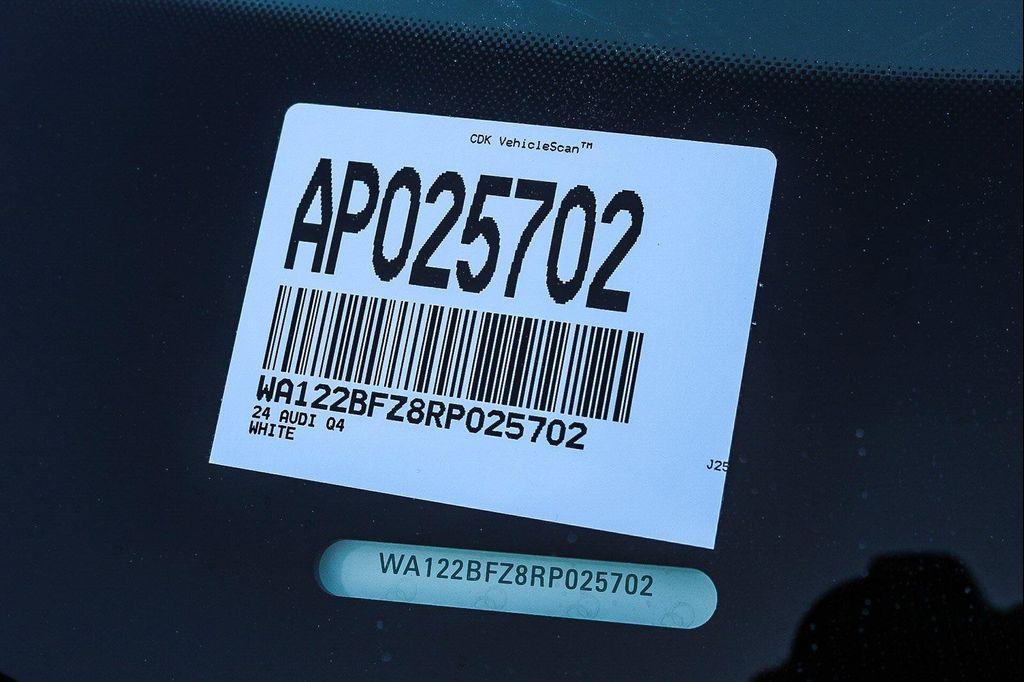 used 2024 Audi Q4 e-tron Sportback car, priced at $30,987