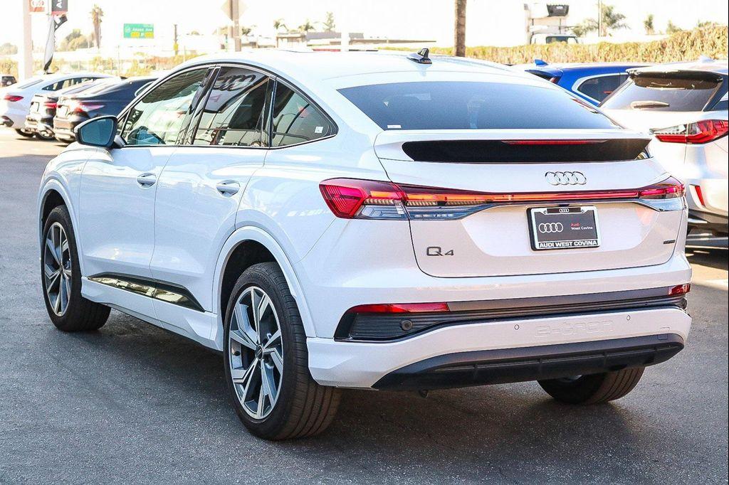used 2024 Audi Q4 e-tron Sportback car, priced at $30,987