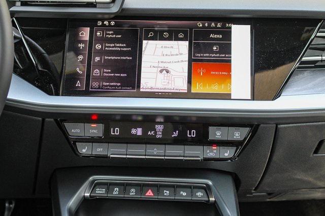 new 2025 Audi A3 car, priced at $46,335