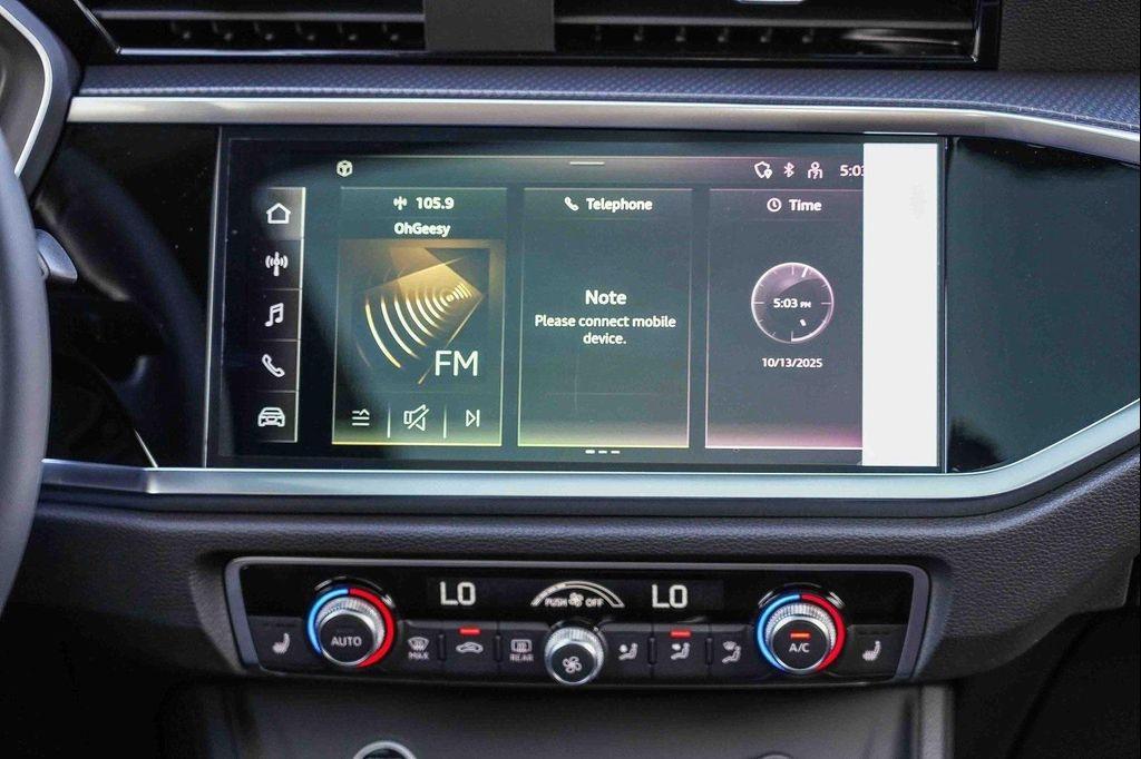 new 2025 Audi Q3 car, priced at $41,377