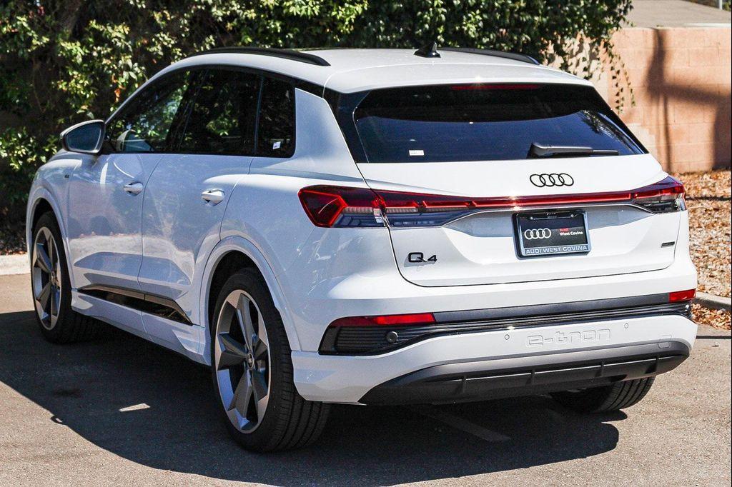 new 2025 Audi Q4 e-tron car, priced at $65,420