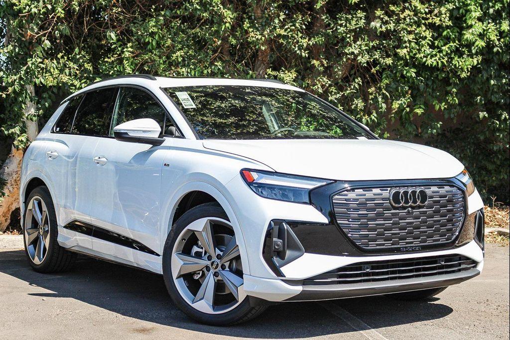 new 2025 Audi Q4 e-tron car, priced at $65,420