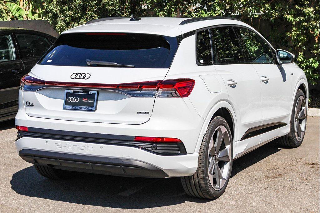 new 2025 Audi Q4 e-tron car, priced at $65,420
