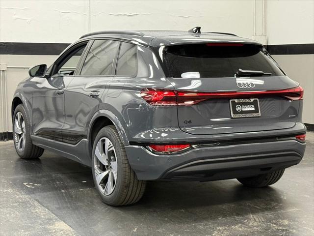 new 2025 Audi Q6 e-tron car, priced at $75,130