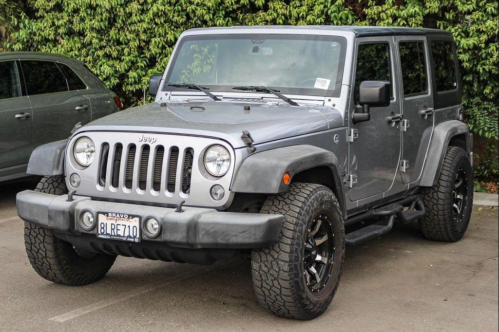 used 2017 Jeep Wrangler Unlimited car, priced at $22,987