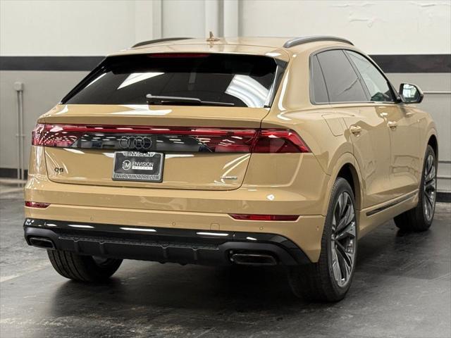 new 2025 Audi Q8 car, priced at $98,275