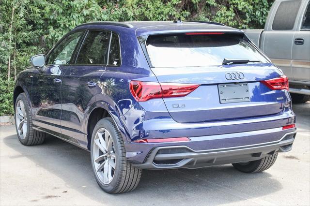 new 2025 Audi Q3 car, priced at $46,065