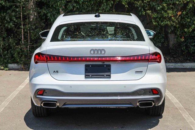 new 2025 Audi A5 car, priced at $52,685