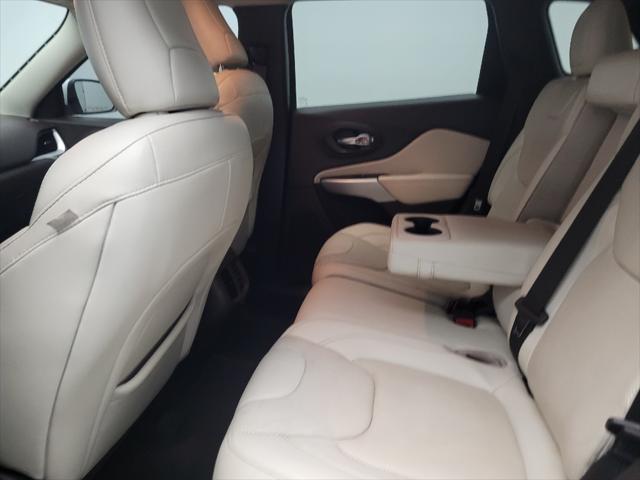 used 2017 Jeep Cherokee car, priced at $16,495