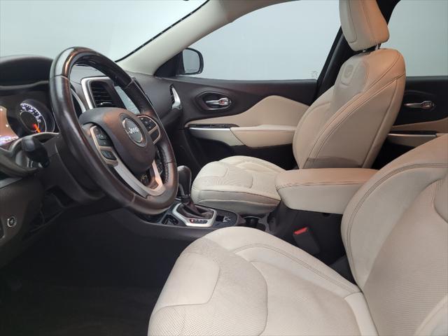 used 2017 Jeep Cherokee car, priced at $16,495