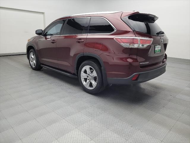 used 2015 Toyota Highlander car, priced at $21,195