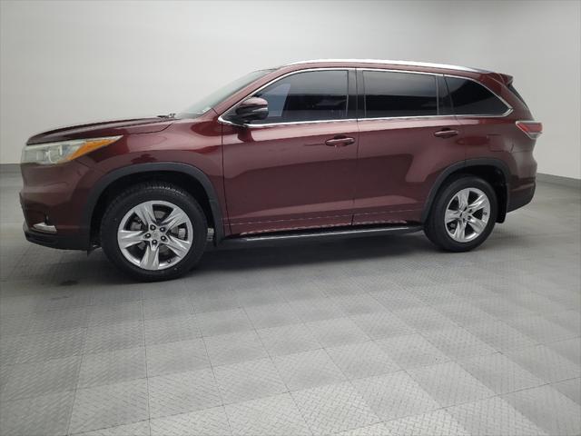 used 2015 Toyota Highlander car, priced at $21,195