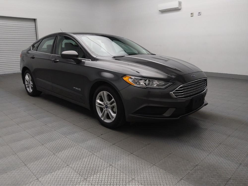 used 2018 Ford Fusion Hybrid car, priced at $16,495