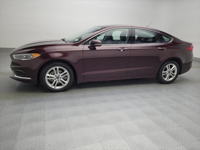 used 2018 Ford Fusion car, priced at $16,095