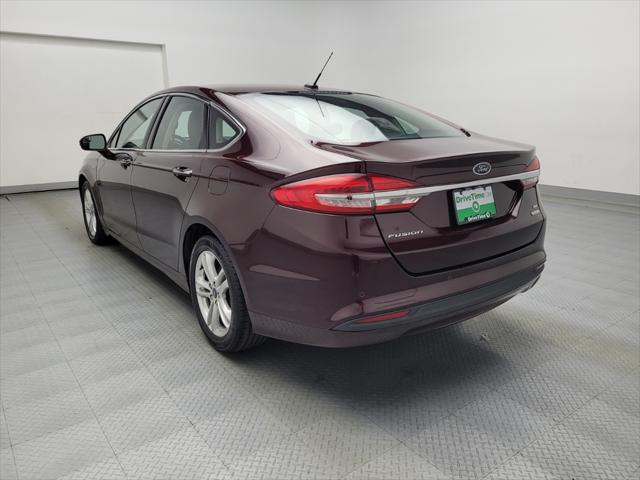 used 2018 Ford Fusion car, priced at $16,095