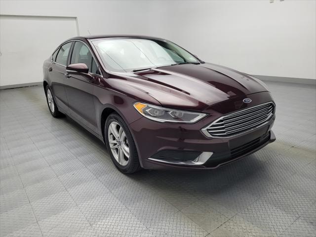 used 2018 Ford Fusion car, priced at $16,095