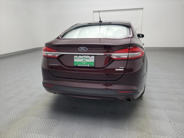 used 2018 Ford Fusion car, priced at $16,095