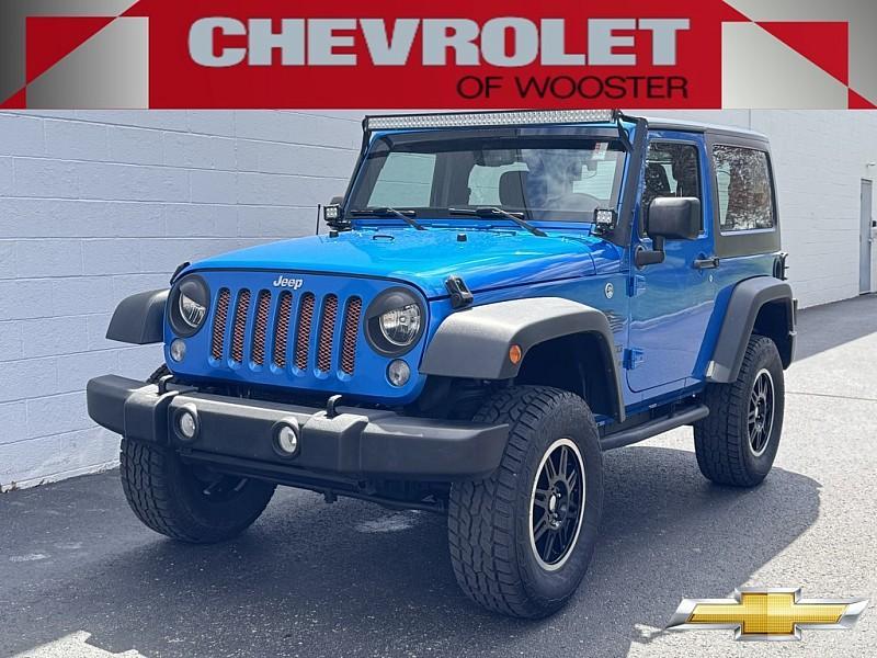 used 2016 Jeep Wrangler car, priced at $18,951