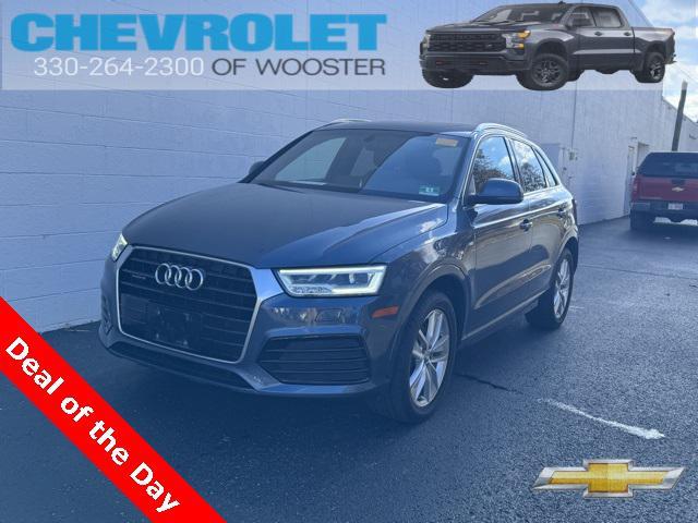 used 2018 Audi Q3 car, priced at $16,000