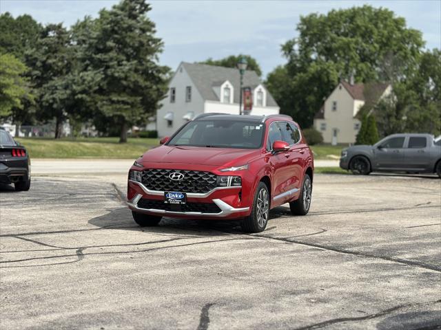 used 2021 Hyundai Santa Fe car, priced at $25,996
