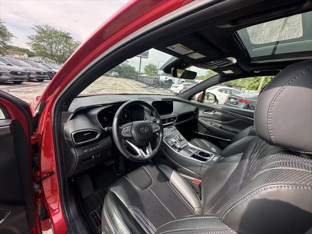 used 2021 Hyundai Santa Fe car, priced at $25,996