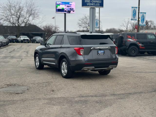 used 2022 Ford Explorer car, priced at $28,244