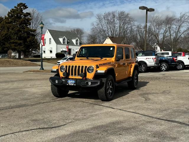 used 2021 Jeep Wrangler Unlimited car, priced at $43,700