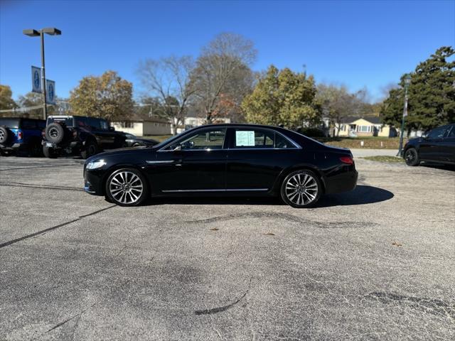 used 2018 Lincoln Continental car, priced at $24,000