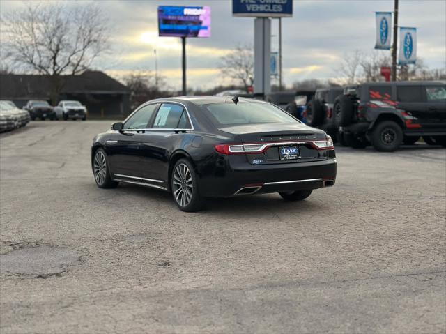 used 2018 Lincoln Continental car, priced at $21,200