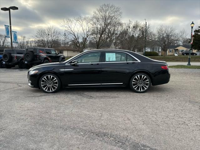 used 2018 Lincoln Continental car, priced at $21,200