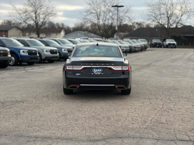 used 2018 Lincoln Continental car, priced at $21,200