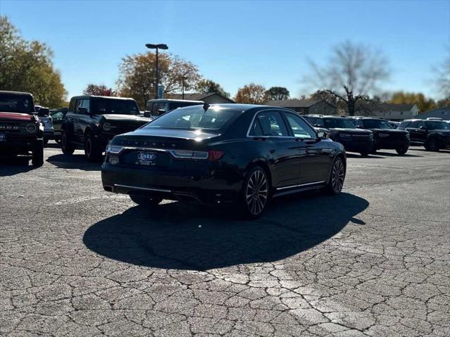 used 2018 Lincoln Continental car, priced at $24,888