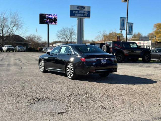 used 2018 Lincoln Continental car, priced at $24,888