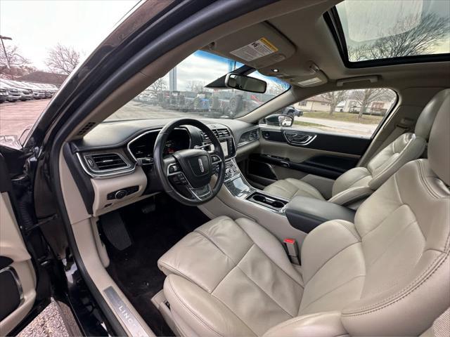 used 2018 Lincoln Continental car, priced at $21,200