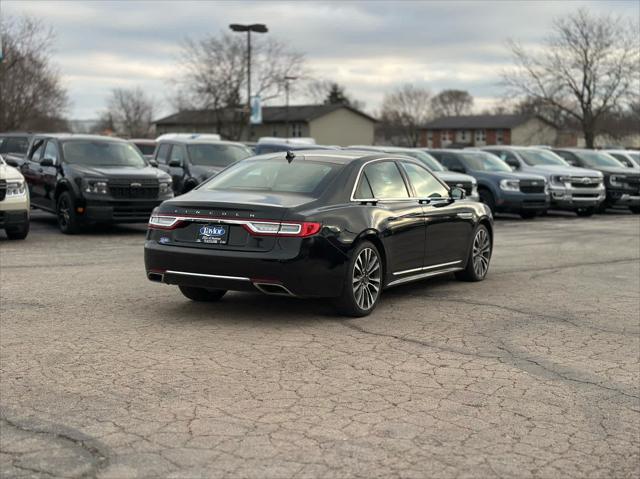 used 2018 Lincoln Continental car, priced at $21,200