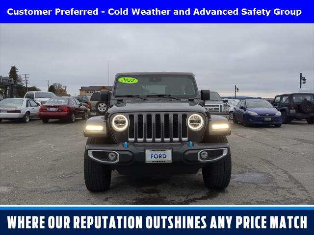 used 2022 Jeep Wrangler Unlimited 4xe car, priced at $31,881