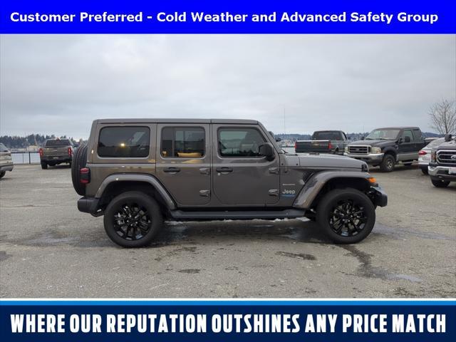 used 2022 Jeep Wrangler Unlimited 4xe car, priced at $31,881