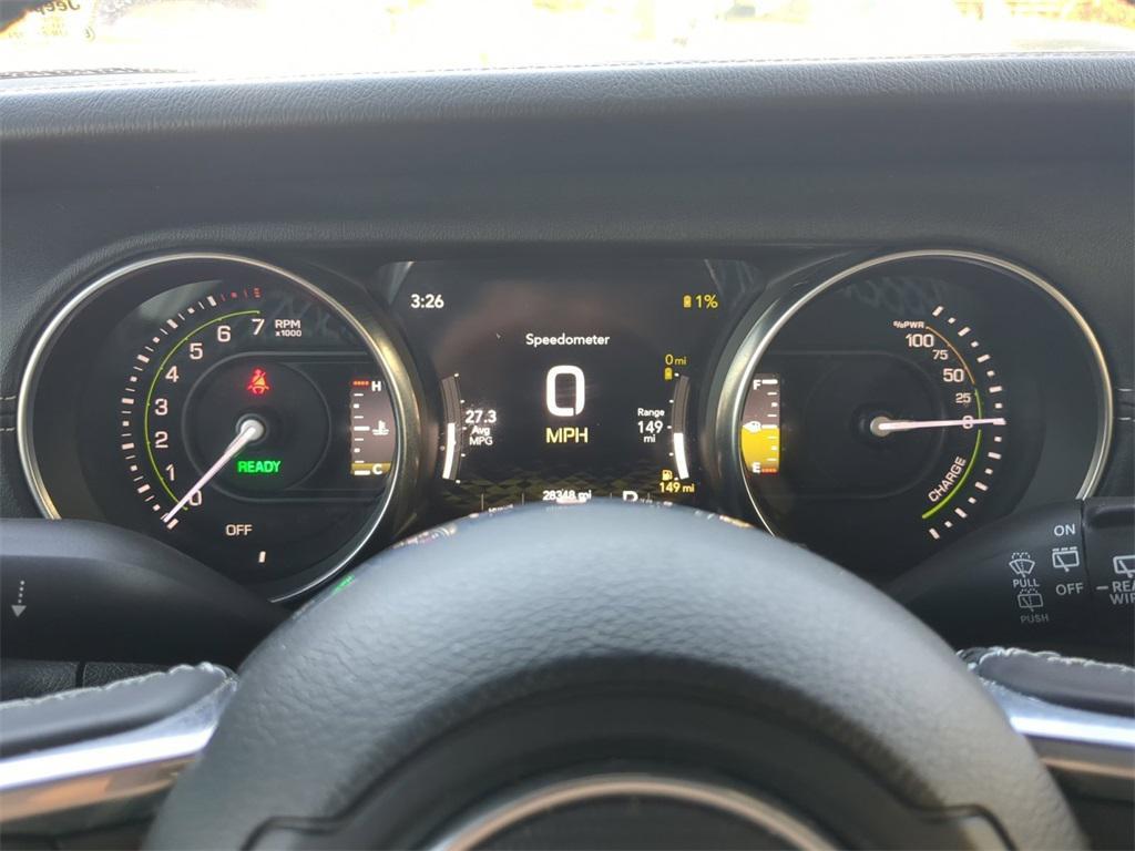 used 2022 Jeep Wrangler Unlimited 4xe car, priced at $30,981